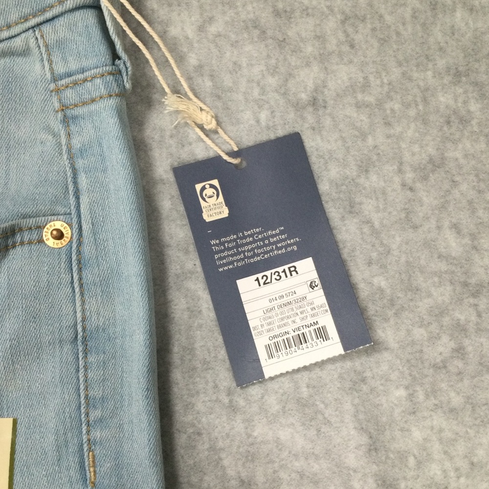 Universal Thread Mid Rise Light Blue Skinny Jeans - Picture 7 of 10